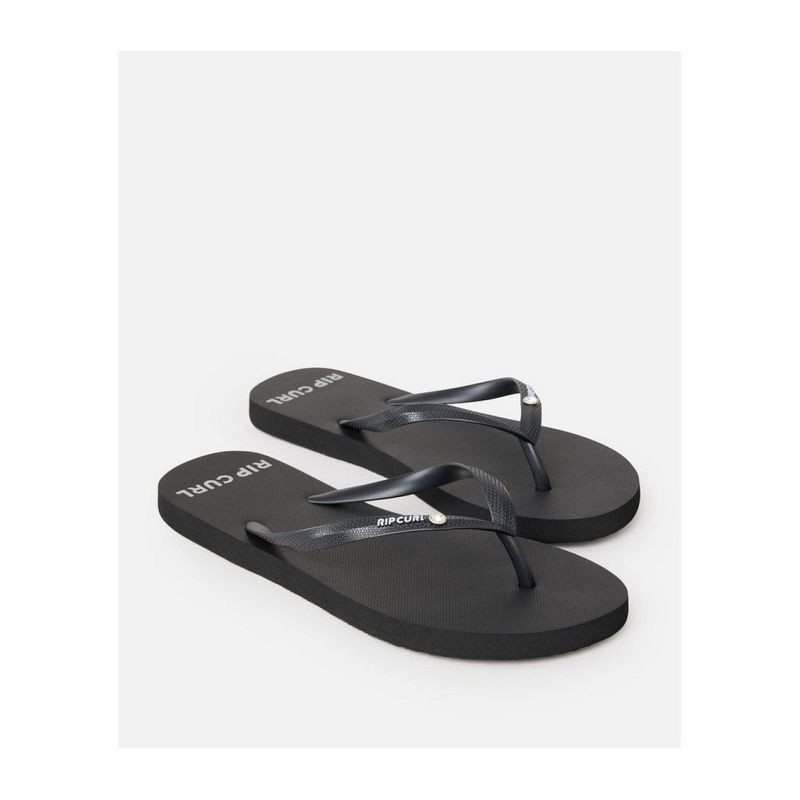 Plážové žabky rip curl premium surf bloom open toe, černé