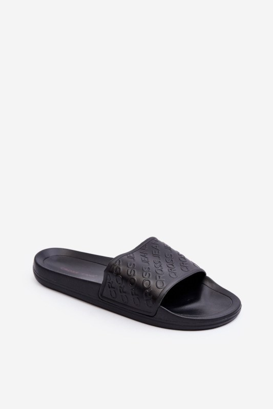Dámské žabky cross jeans ff2r4153c Černé