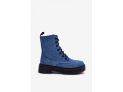 Dámské kotníkové boty cls-270 model 185042 modrá jeans - step in style 1