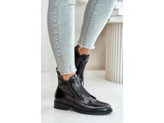 Dámské kotníkové boty hy42-120 model 201685 černá - S.Barski 2