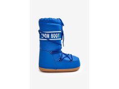 Dámské vysoké boty do sněhu modré - Venila 4