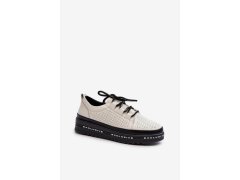 Polobotky lr769a černo-vanilkové - step in style 5