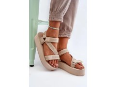 Sandály nn274a528 béžová - step in style 4