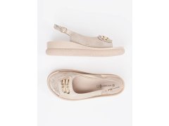 Dámské sandály na klínku fl1711 - GOODIN 5