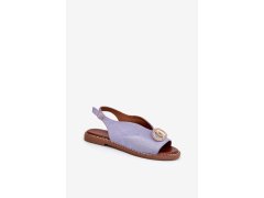 Dásmské sandály a8228 fialové - Yolera 2