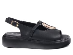 Dámské sandály na platformě gr51-603 černá - S.Barski 3