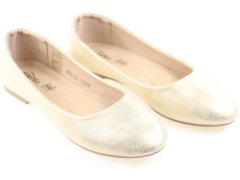 Dámské balerínky 9bl02-1029 zlatá - eVento 1