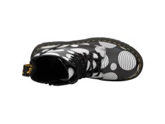 Dámská kotníková obuv jadon dm26882009 černá s bílou vzor - dr. Martens 2