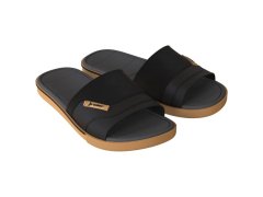 Unisex žabky spin m 11795 bi021 černá s&nbsp;hnědou - Rider 1