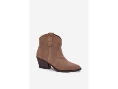 Nazouvací semišové boty nc1338/6338 béžové - Beretta 6