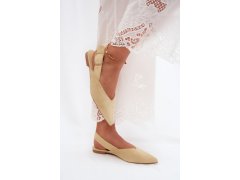 Dámské baleríny jh598 tanelia žluté - Seastar 6