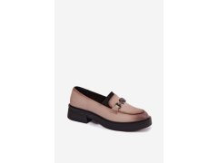 Mokasíny 39985 béžové - step in style 1