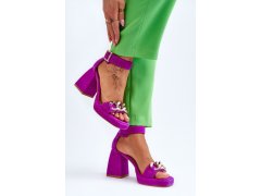Sandály na podpatku model 177707 step in style 1