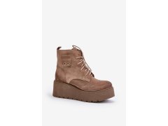 Boty na široké podrážce model 201171 step in style 1