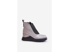 Boty na klínovém podpatku model 201547 step in style 1