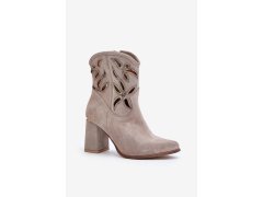 Boty na podpatku model 201757 step in style 1