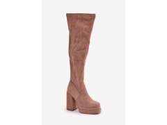 Kozačky na podpatku model 203518 step in style 1