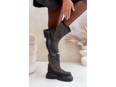 Sněhule na platformě model 203546 step in style 2