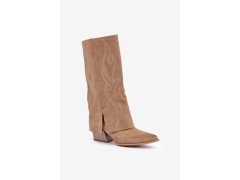 Kozačky na podpatku model 203899 step in style 1
