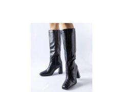 Kozačky na podpatku model 204730 Solea 2