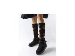 Kozačky na klínech model 205786 Solea 2