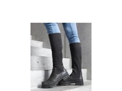 Kozačky na zip model 206434 Solea 2