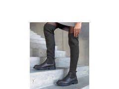 Kozačky na podpatku model 206441 Solea 1