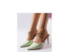 Klapky na podpatku model 207900 Solea 2