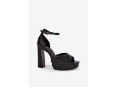 Sandály na podpatku model 209893 step in style 1