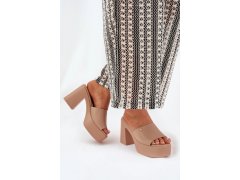 Klapky na podpatku model 209944 step in style 2