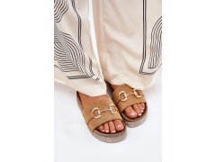 Klapky na platformě model 210758 step in style 2