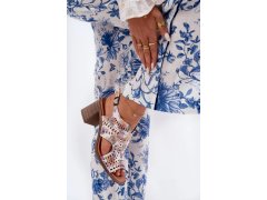 Sandály na podpatku model 211363 step in style 2