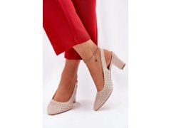 Sandály na podpatku model 211940 step in style 2