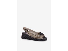 Boty na klínku na platformě model 212902 step in style 1