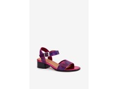 Sandály na podpatku model 213022 step in style 1