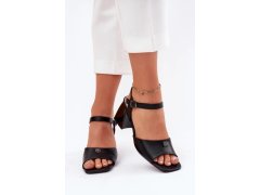 Sandály na podpatku model 213186 step in style 2