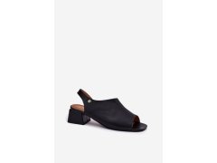 Sandály na podpatku model 215343 step in style 1