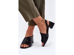 Sandály na podpatku model 215343 step in style 2