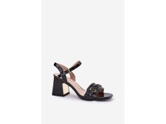 Sandály na podpatku model 215347 step in style 1