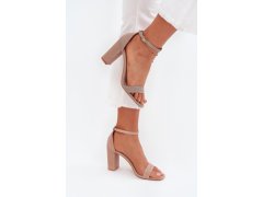 Sandály na podpatku model 215640 step in style 2
