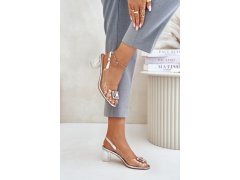 Sandály na podpatku model 215722 step in style 2