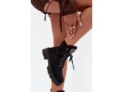 Šněrovací kotníkové boty model 216651 step in style 2