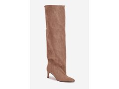 Kozačky na podpatku model 216997 step in style 1