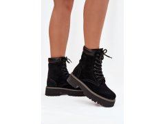 Šněrovací kotníkové boty model 217720 step in style 2