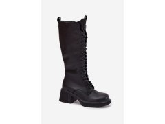 Kozačky na podpatku model 217765 step in style 1