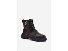 Šněrovací kotníkové boty model 218065 step in style 1