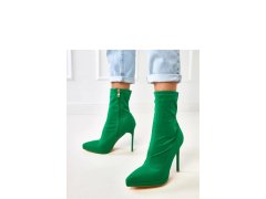 Dámské boty na podpatku na zip model 218157 Solea 1