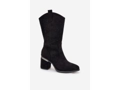 Ažurové kozačky model 218496 step in style 1