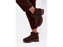 Sněhule na platformě model 220073 step in style 2