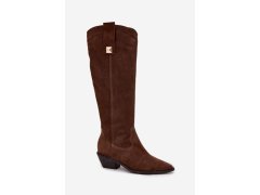 Kozačky na podpatku model 220208 step in style 1